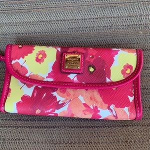 Authentic Dooney & Bourke floral wallet